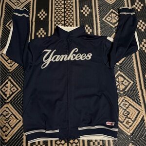 MLB New York Yankees team jacket embroidered great luck size L